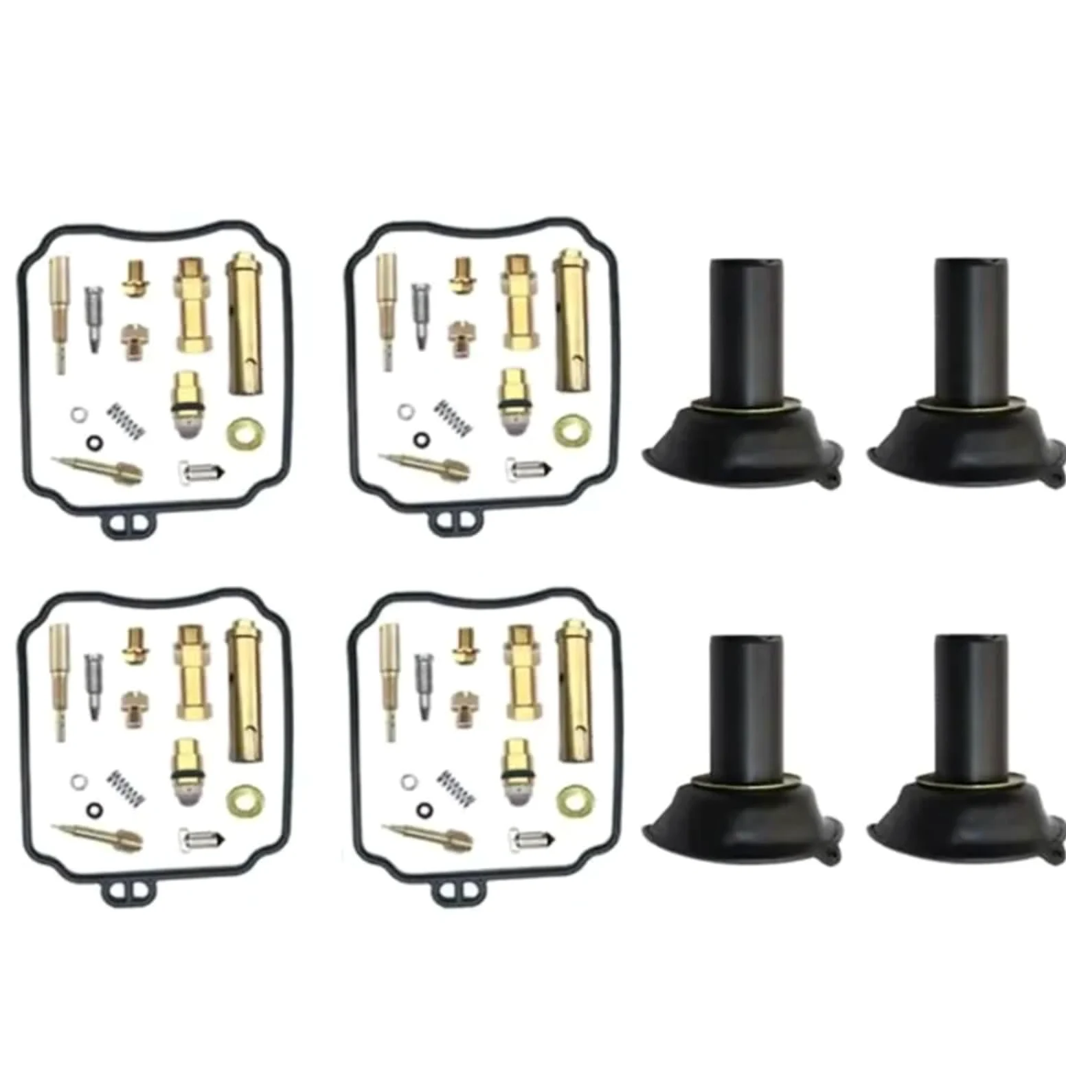 Kit Carburador Repuesto Kit De Reparación De Carburador De Cilindro De Piezas De Flotador Combustible De Motocicleta Compatible Con Yamaha Para Diversion XJ600S XJ600N XJ600(B Style)