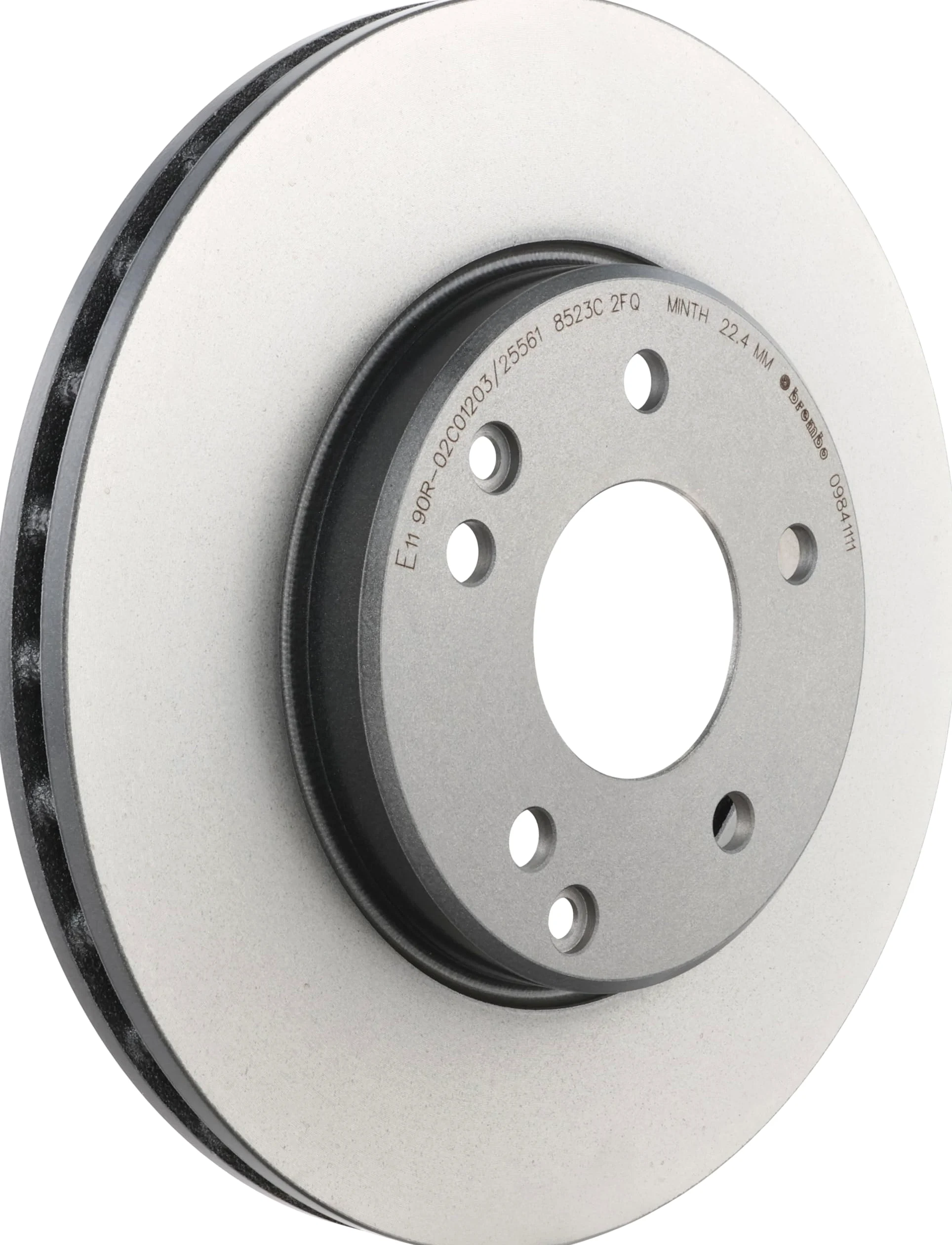 Brembo 09841111 Discos de Freno con Recubrimiento UV, Set de 2