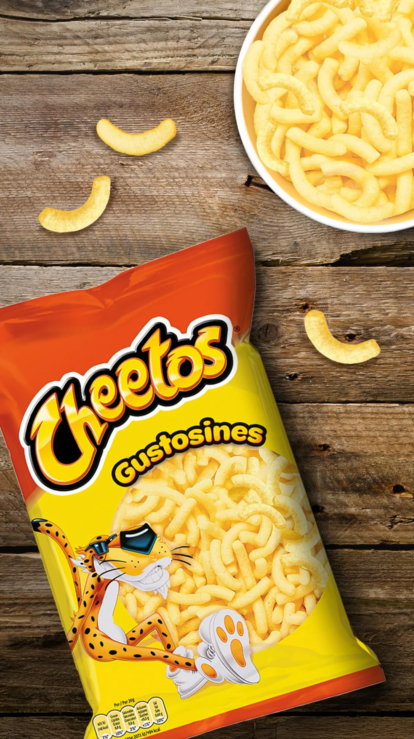 Cheetos Gustosines Sal Aperitivo Maíz Horneado 75g