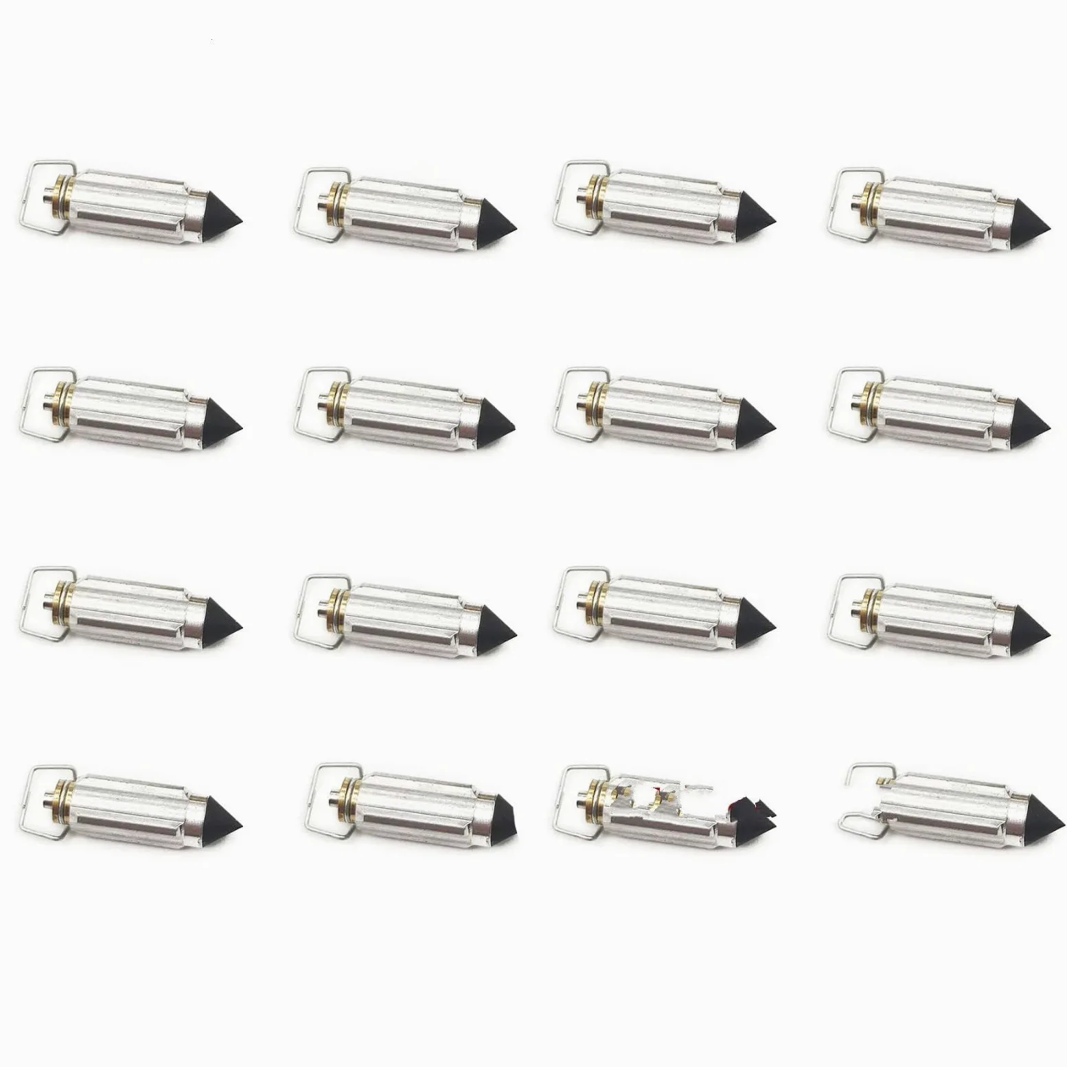 Kit Carburador Repuesto Compatible Con Yamaha Para SR250 Exciter 1980 1981 1982 Kit De Reparación Aguja Flotante Carburador De Motocicleta Con Junta(16pcs)