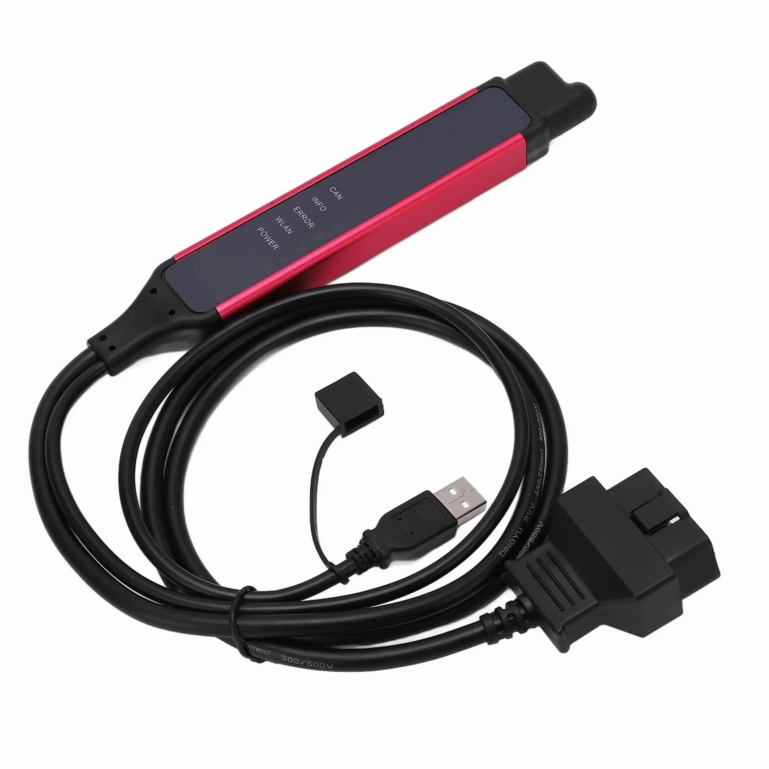 VCI 3 Inalámbrico Lector de Códigos de Diagnóstico para Camiones, Herramienta de Escaneo de Fallas de Motor, Carcasa de Aluminio