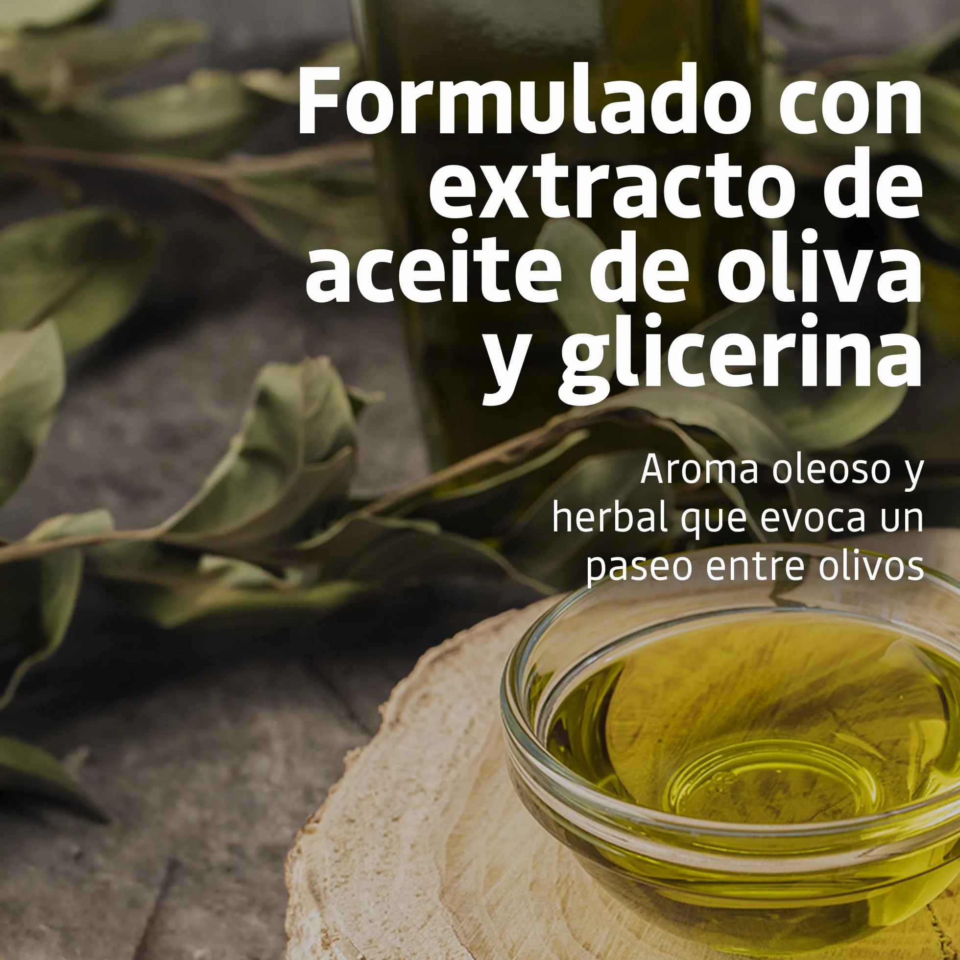 Jabón de Manos Aceite de Oliva 500 ml para Piel Seca con Glicerina y Aceite de Oliva 95% Natural
