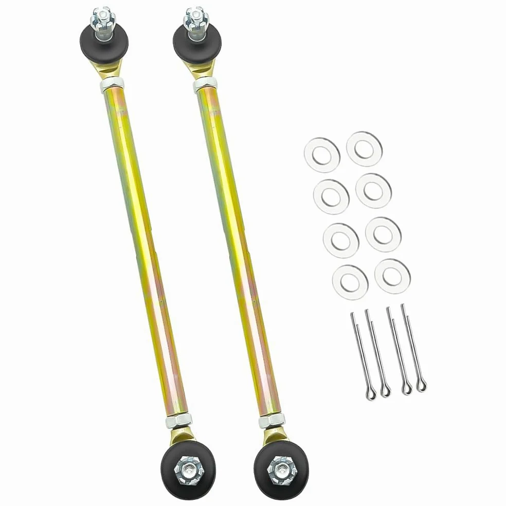 Kit de terminales de dirección Compatible para Yama-ha Raptor 350 YFM350 2004-2013 Warrior 350 YFM350X 1987-2004