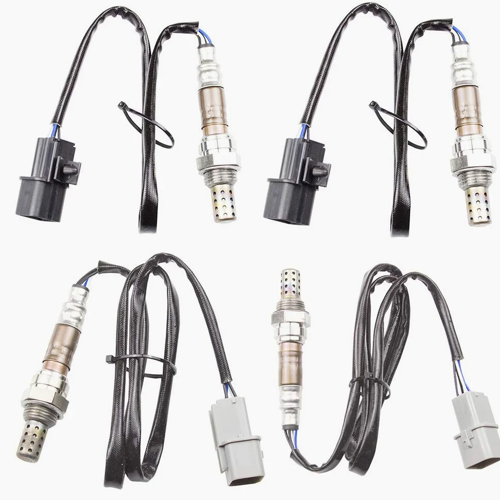 4 sensores de oxígeno O2 1 y 2 para Mitsubishi Eclipse 3.8L Upstream + Downstream 2006 2007 2008 2009 2010 2012