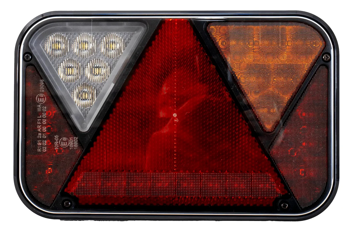 UNITRAILER Juego de faros traseros LED Canbus Fristom FT-270 izquierdo derecho 7 funciones 12 V antiniebla marcha atrás cableado eléctrico Mantes 7 pines enchufe para remolque camión coche Bisarca