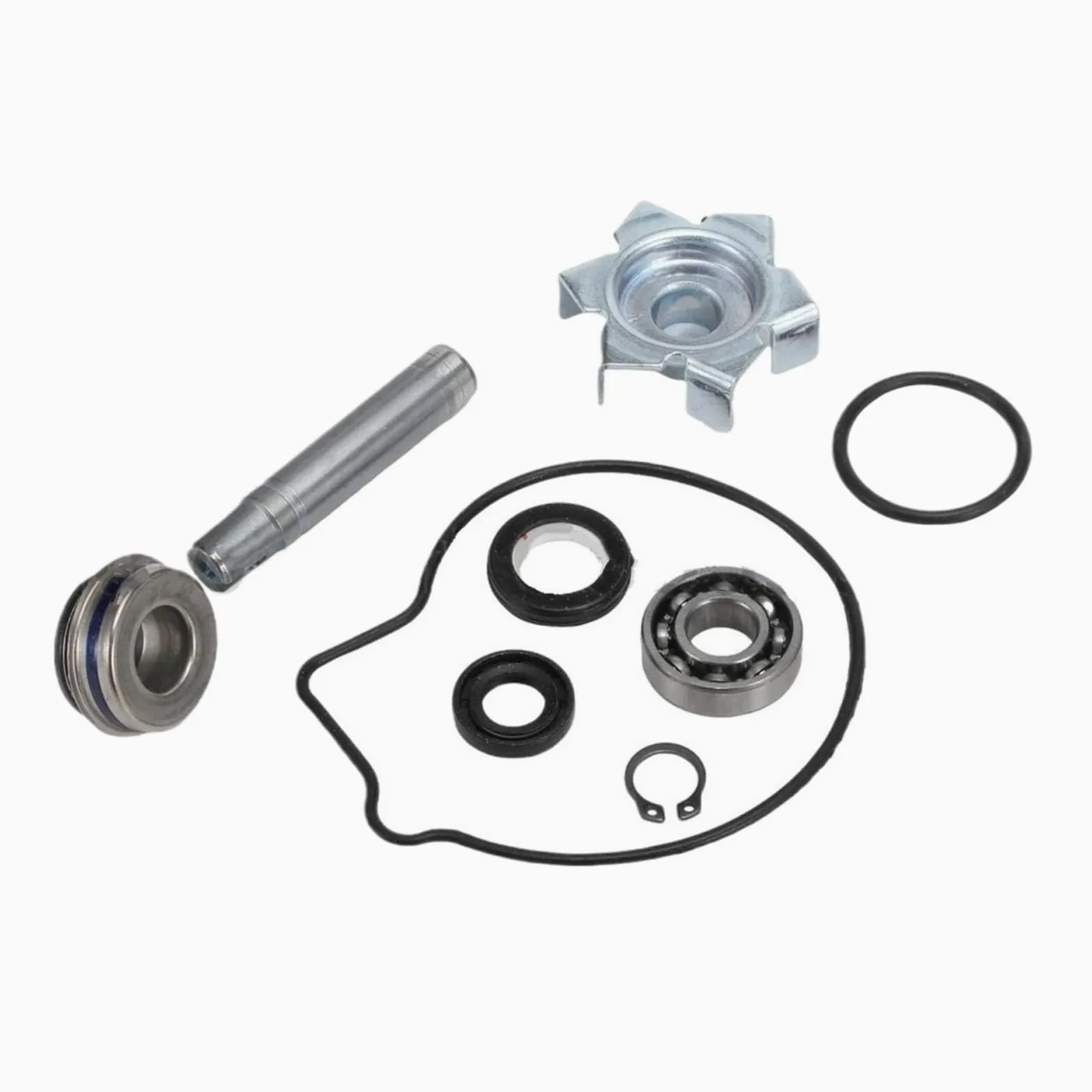 Conjunto de bomba agua para motocicleta Ajuste para Yam&aha YZF R6 Ajuste para YZF-R6 1999-2005 YZF-R6S 2003-2009 FZ6 2004-2009 Kit de reparación de bomba de agua
