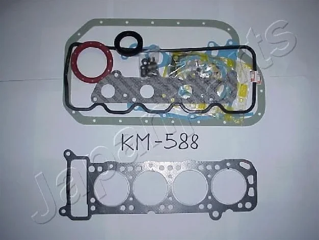 Japanparts KM-588 Juego completo de juntas, motor