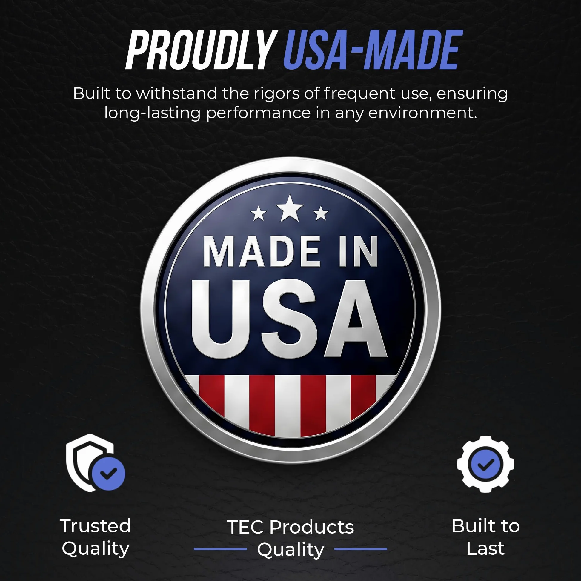 TEC Products FlexAll - Embudo de goma flexible con asa, varios tamaños y colores, fabricado en los Estados Unidos (pequeño, azul)