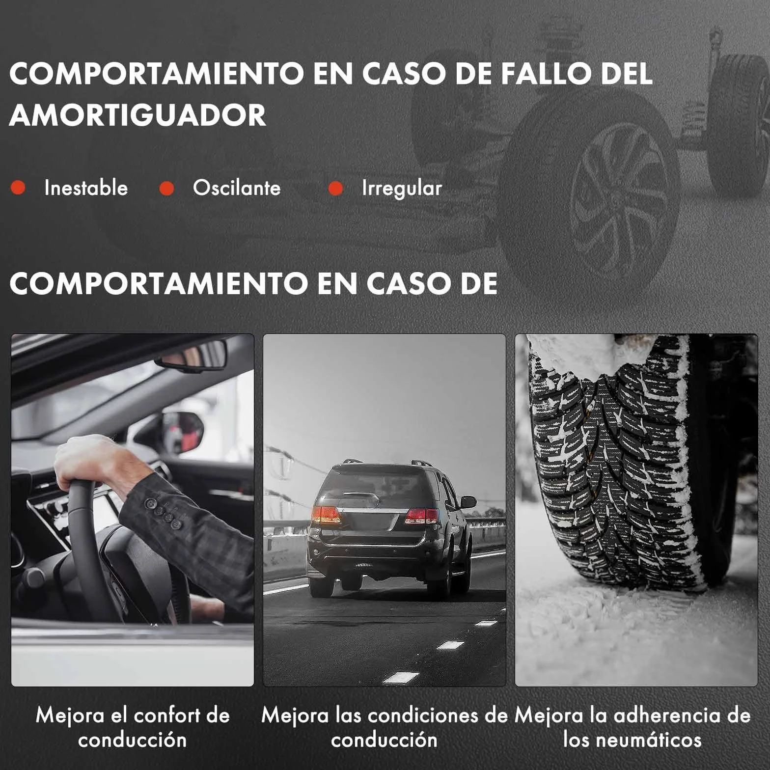 Frankberg 2 amortiguadores delanteros de 520 mm a presión de gas (339406) | Compatible con: Hoja ZE0, Hoja ZE1