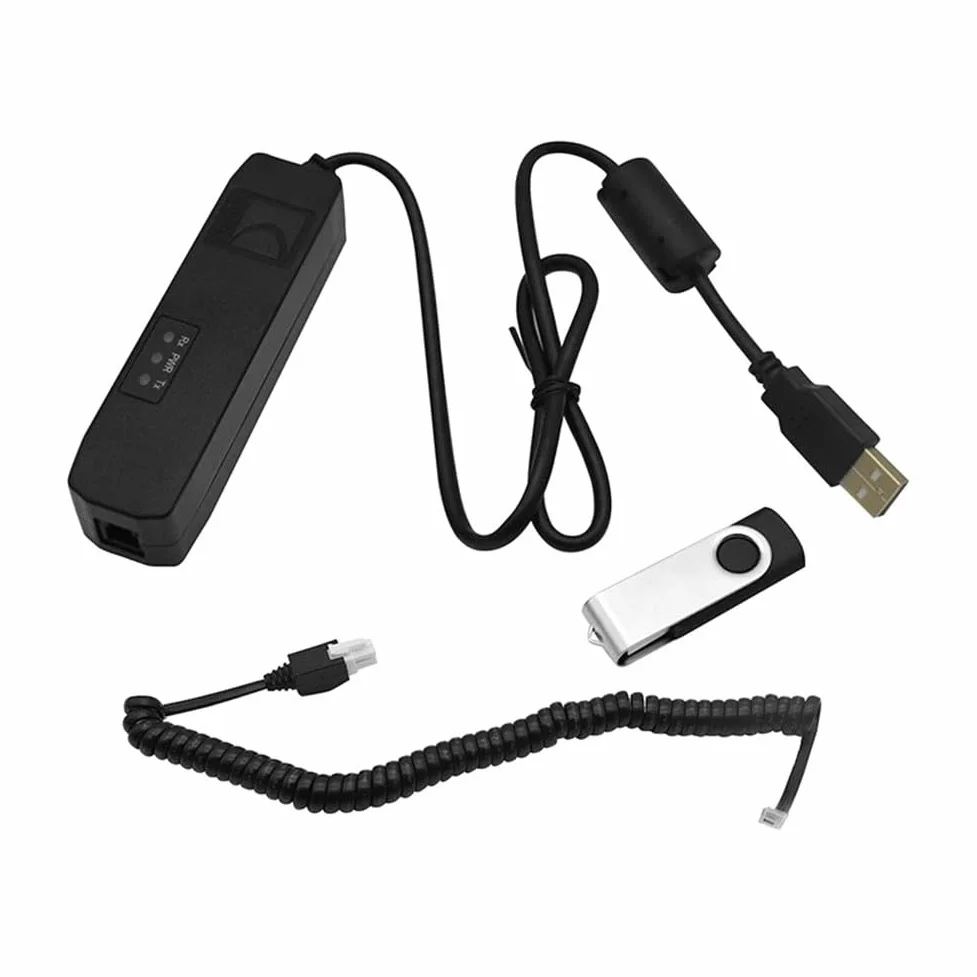 1314-4402 - Programador de PC para controles Curtis con interfaz USB 1309, herramienta de diagnóstico y parámetros para Windows XP/Vista/7/8 para cable USB en ABS Kit