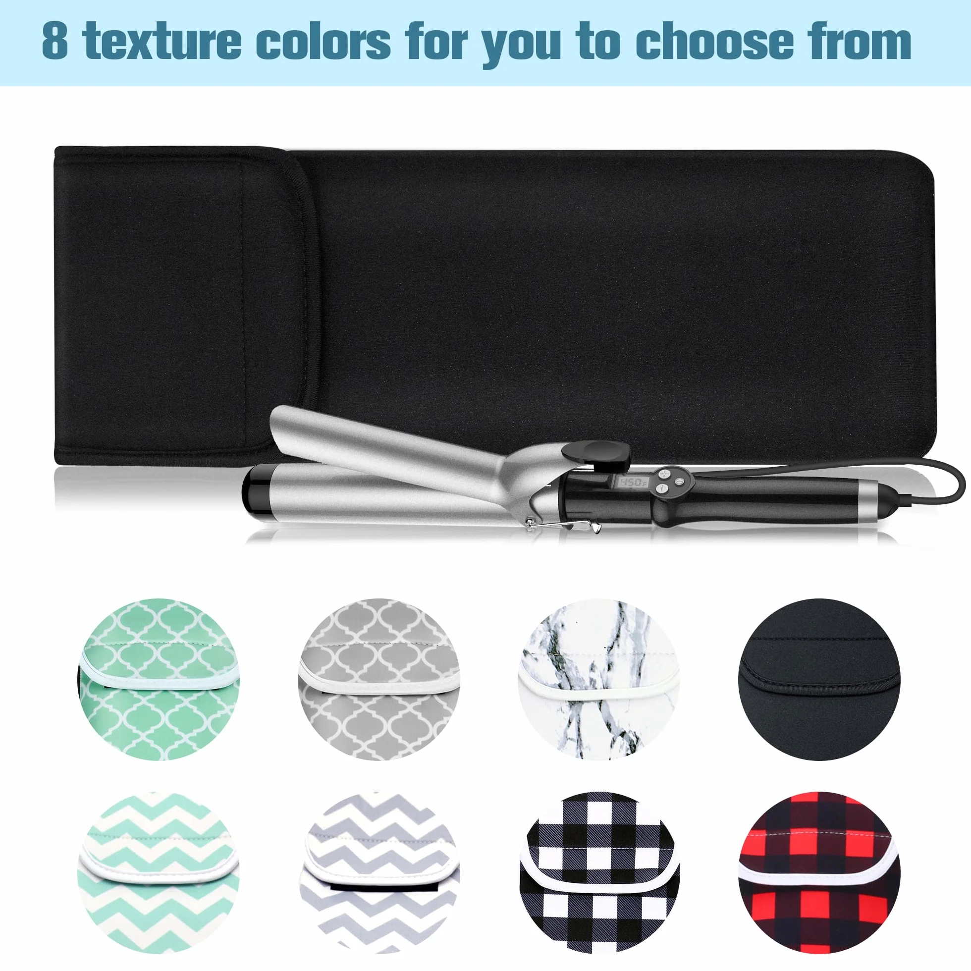 BASELIFE Funda de neopreno impermeable para plancha de pelo