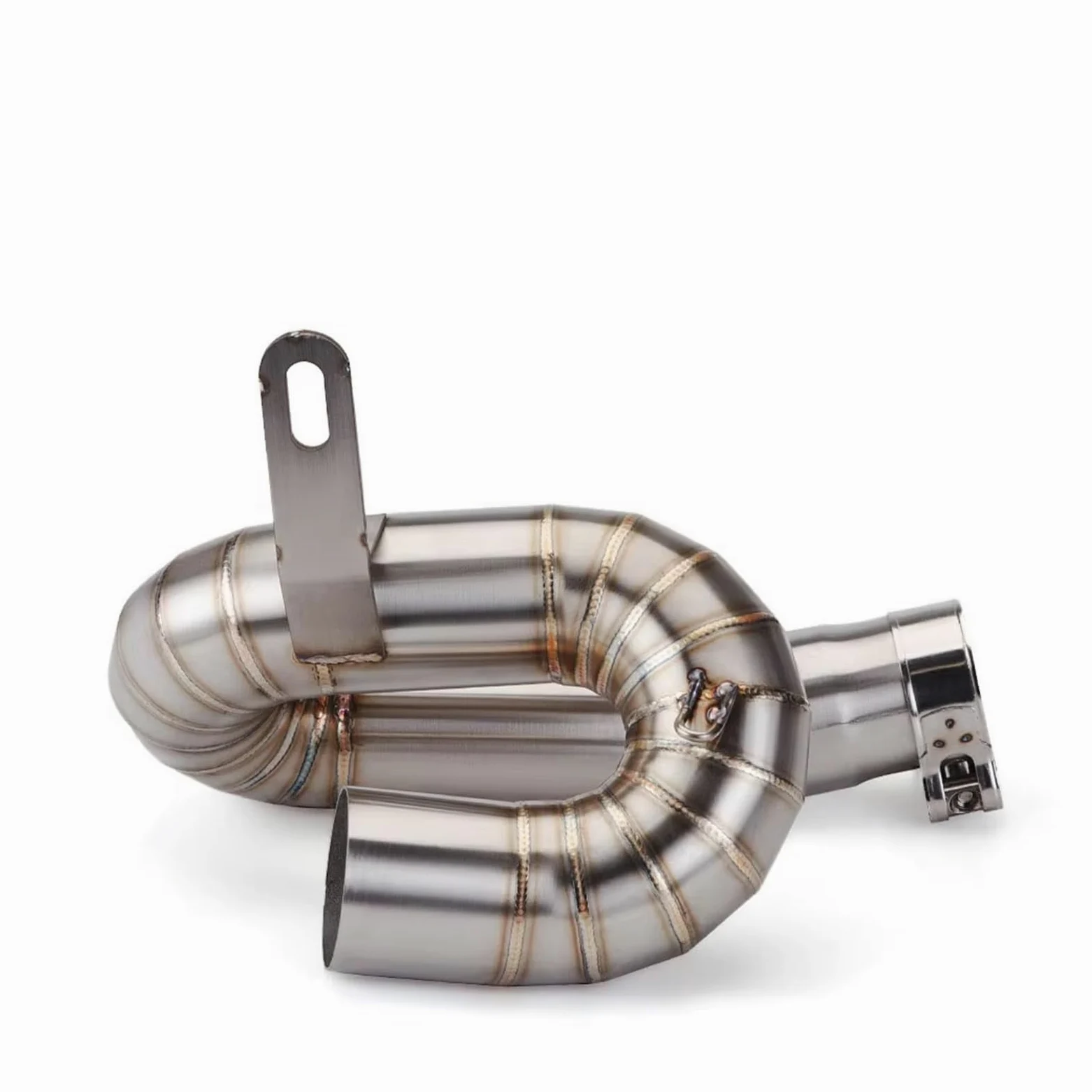 silencioso escape moto Para STREET Para TRIPLE 765R 765S 2017-2024 | Para 765RS Escape tubo de enlace medio silenciador de fibra carbono tubo Escape de motocicleta(Middle)