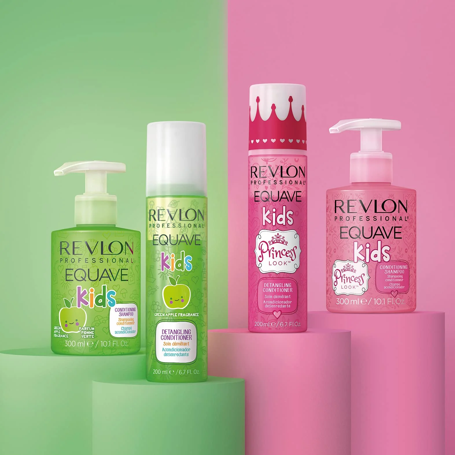 REVLON PROFESSIONAL EQUAVE KIDS Champú Acondicionador para Niños Sin Sulfatos 300 ml
