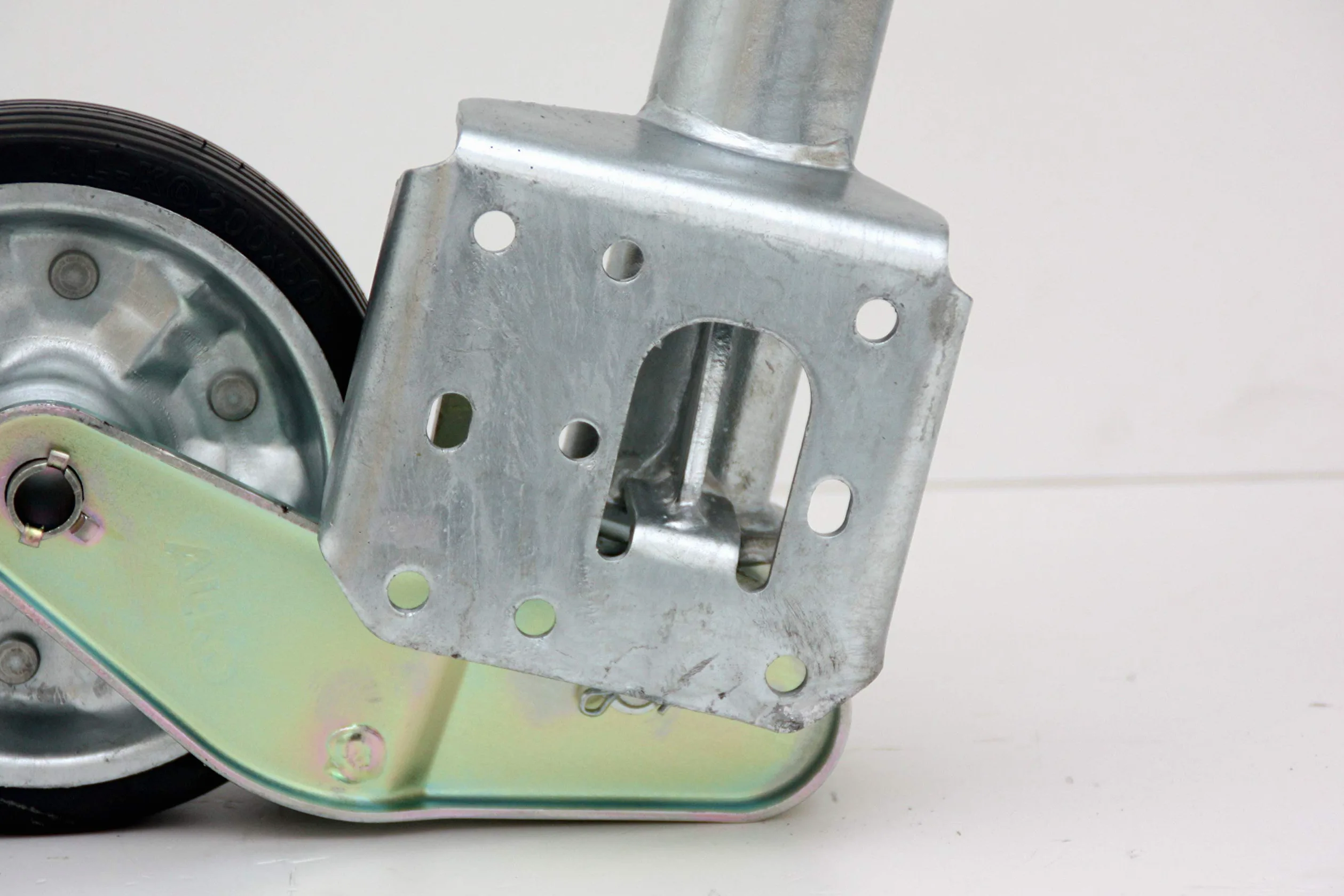 p4U AL-KO Rueda de apoyo automática para remolque (carga pesada, 500 kg, 200 x 50 mm), referencia de AL-KO: 1212382