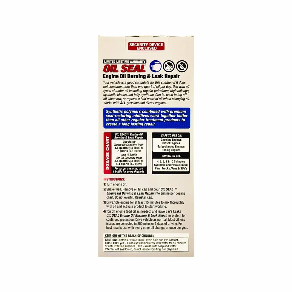 Barra de productos OS-1 – 4PK retén de aceite (aceite de motor/reparación de las fugas de combustión)