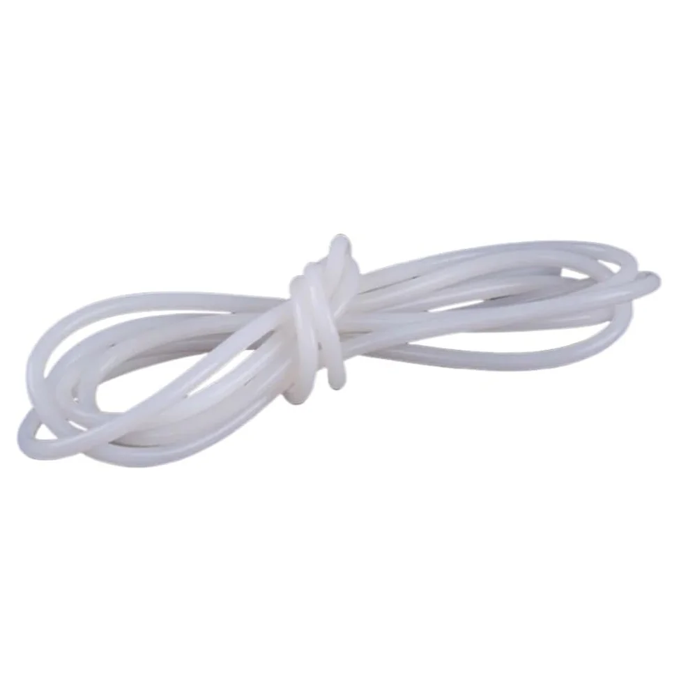 Cordón de sellado redondo Tira de silicona sólida, junta goma blanca, tiras sellado molduras, resistente a altas temperaturas, 1 pieza(10M*14MM)