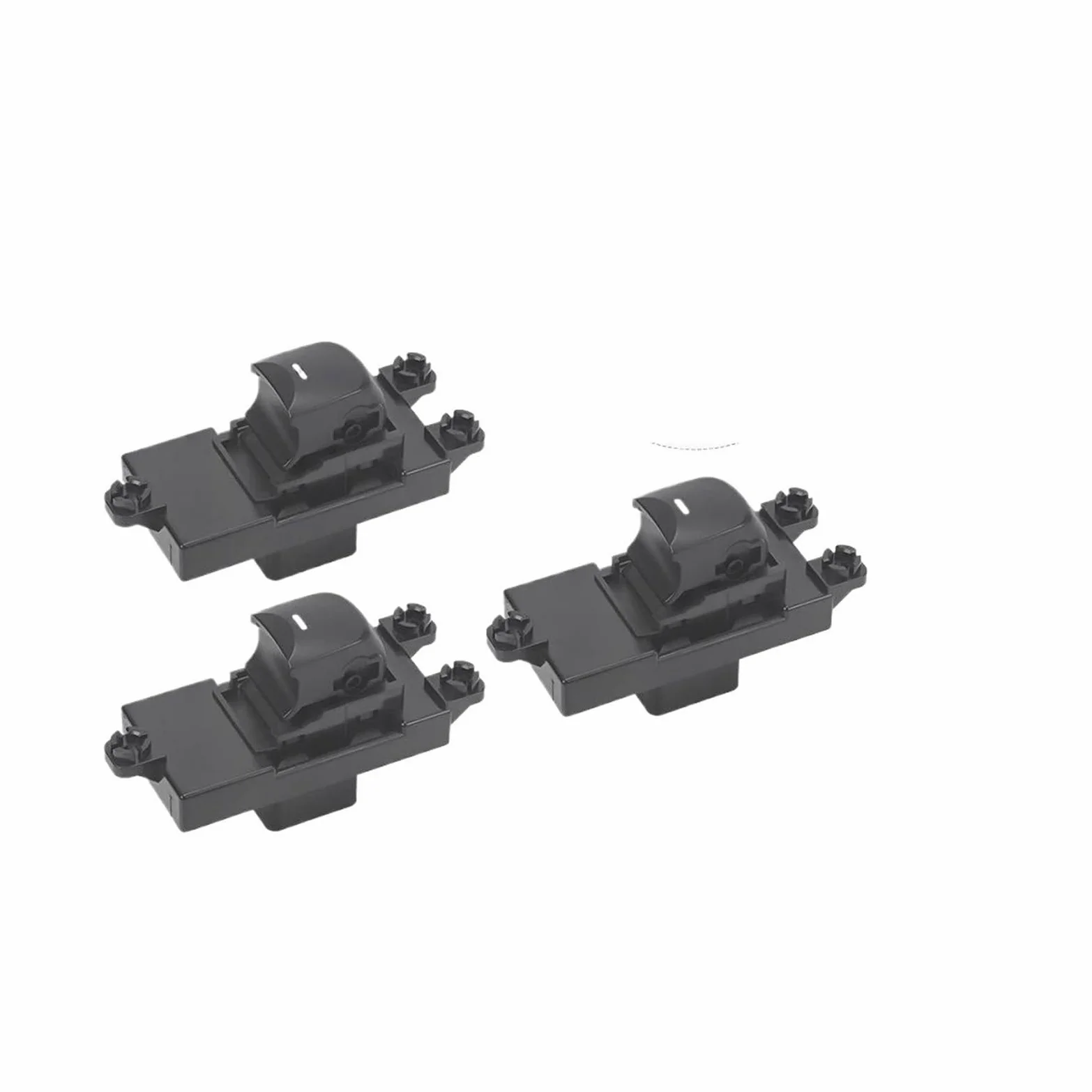 Genérico Interruptor Encendido Ventanilla Única LHD RHD para Hyundai para I30 2012-2016 Pieza Reemplazo Botón Delantero Izquierdo Derecho Botonera Ventana | 3pcs