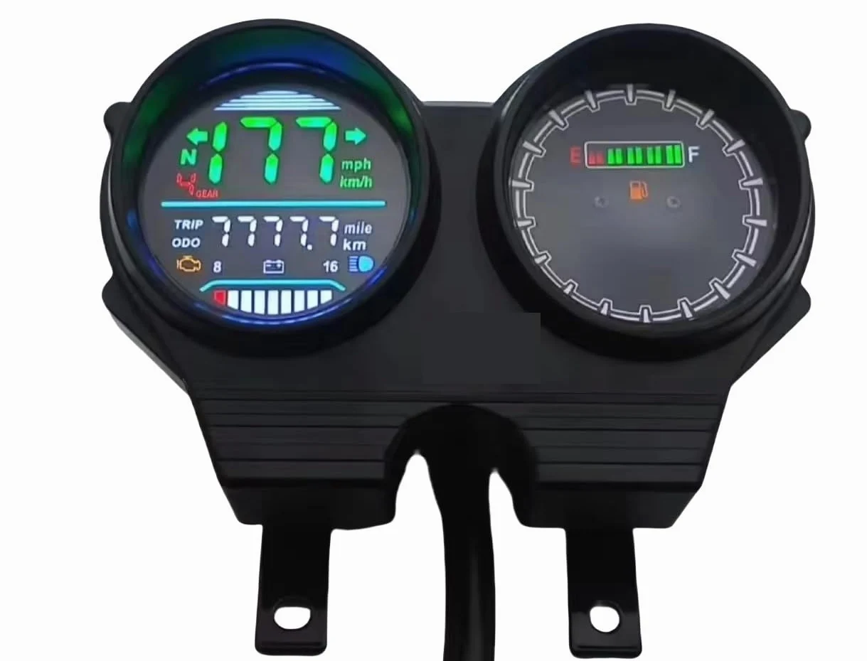 Velocímetro Digital para el conjunto del medidor indicador | Panel odómetro indicador del velocímetro de la motocicleta para el conjunto del medidor del indicador del medidor para