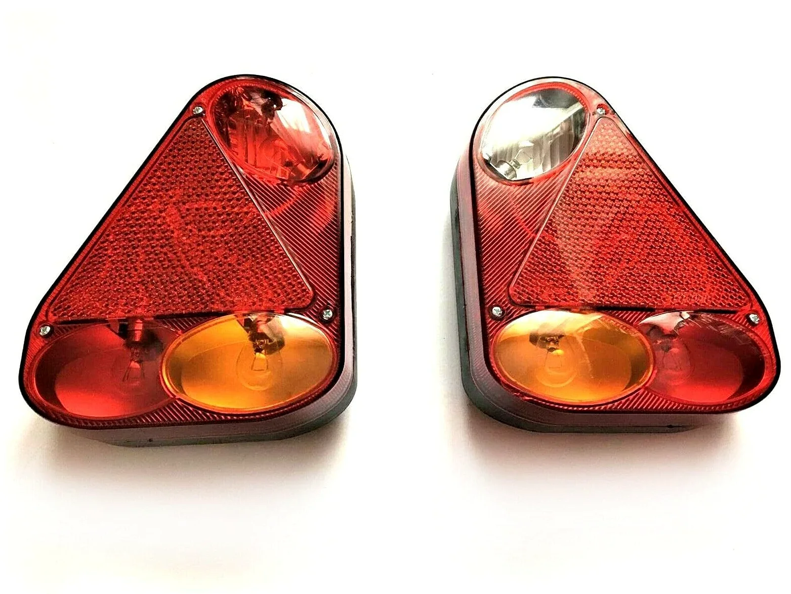 Kit Luces Traseras LED Remolque 13 Polos Luz Matrícula E9 Bayoneta Caravana Camión 12V 24V Stop Intermitente Antiniebla Marcha Atrás Cable Incluido