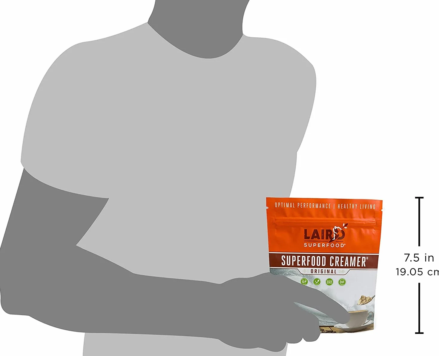 Laird Superfood Original Superfood Creamer 8 oz 227 g Paquete de 2