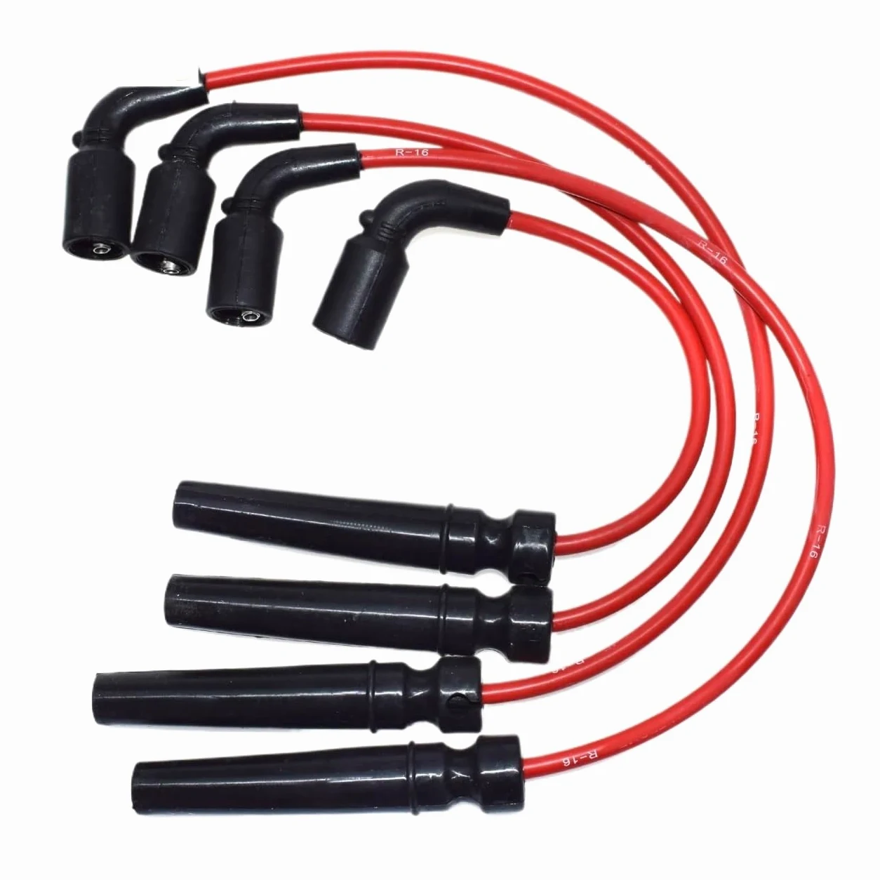 cables bujías coche Para Chevrolet Para Aveo Para Aveo5 L4 1.6L | 56010 96497773 Kit De Cables De Bujía De Encendido 8MM