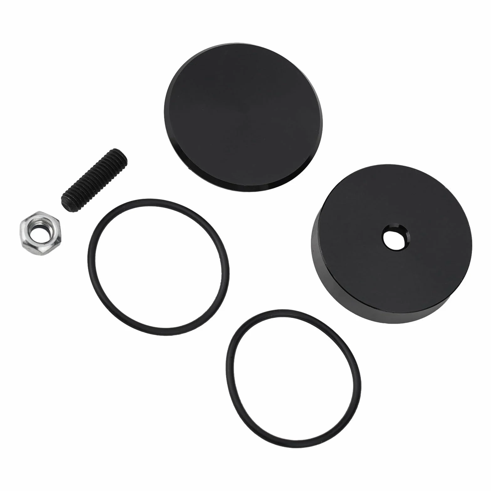 Kit de eliminación de limpiaparabrisas trasero de aluminio para Acura DC5 Si CR-V S2000 Mazda3 (negro)
