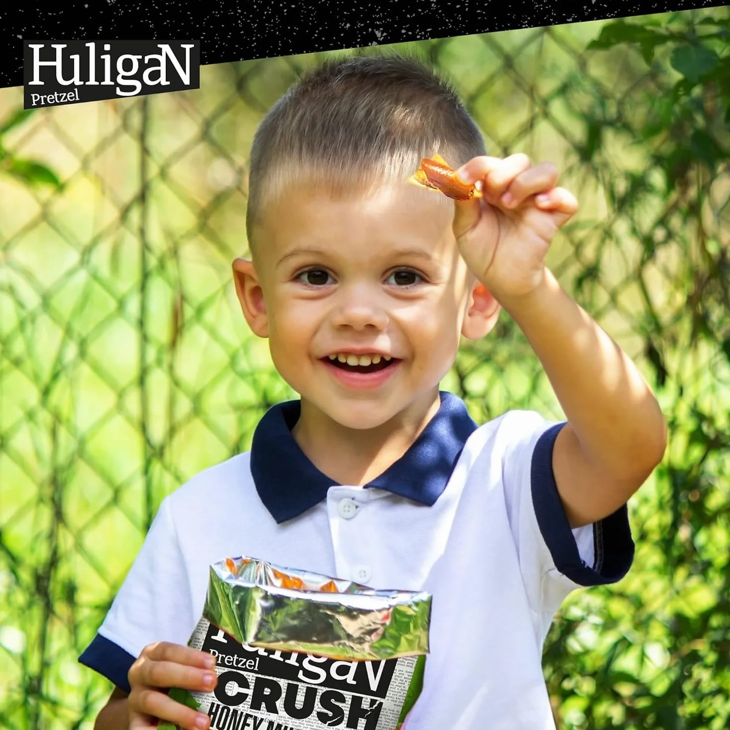 Huligan Pretzel Pieces Miel Mostaza 65g 6-Pack
