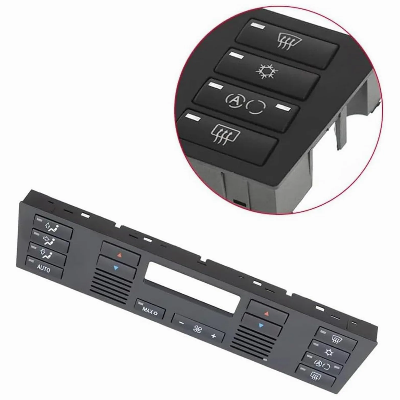 Módulo de aire acondicionado de alta calidad de respuesta rápida para vehículos E53 E39 64118375645 64116915812 64116924315 Control digital de temperatura