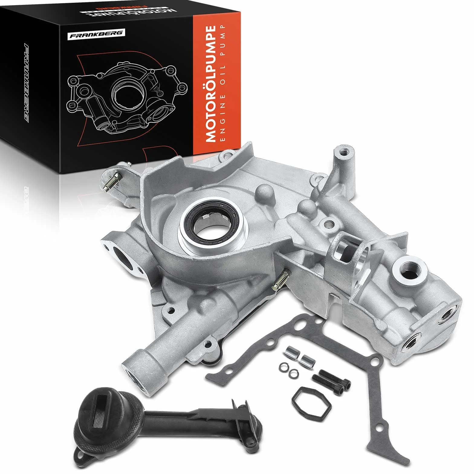 Frankberg Bomba de aceite con junta 55195304 | Compatible con: Idea 350, Van 312 519, Doblo Box/MPV 223, Siena 178, Punto Box/Hatchback 199, Doblo MPV 119 223