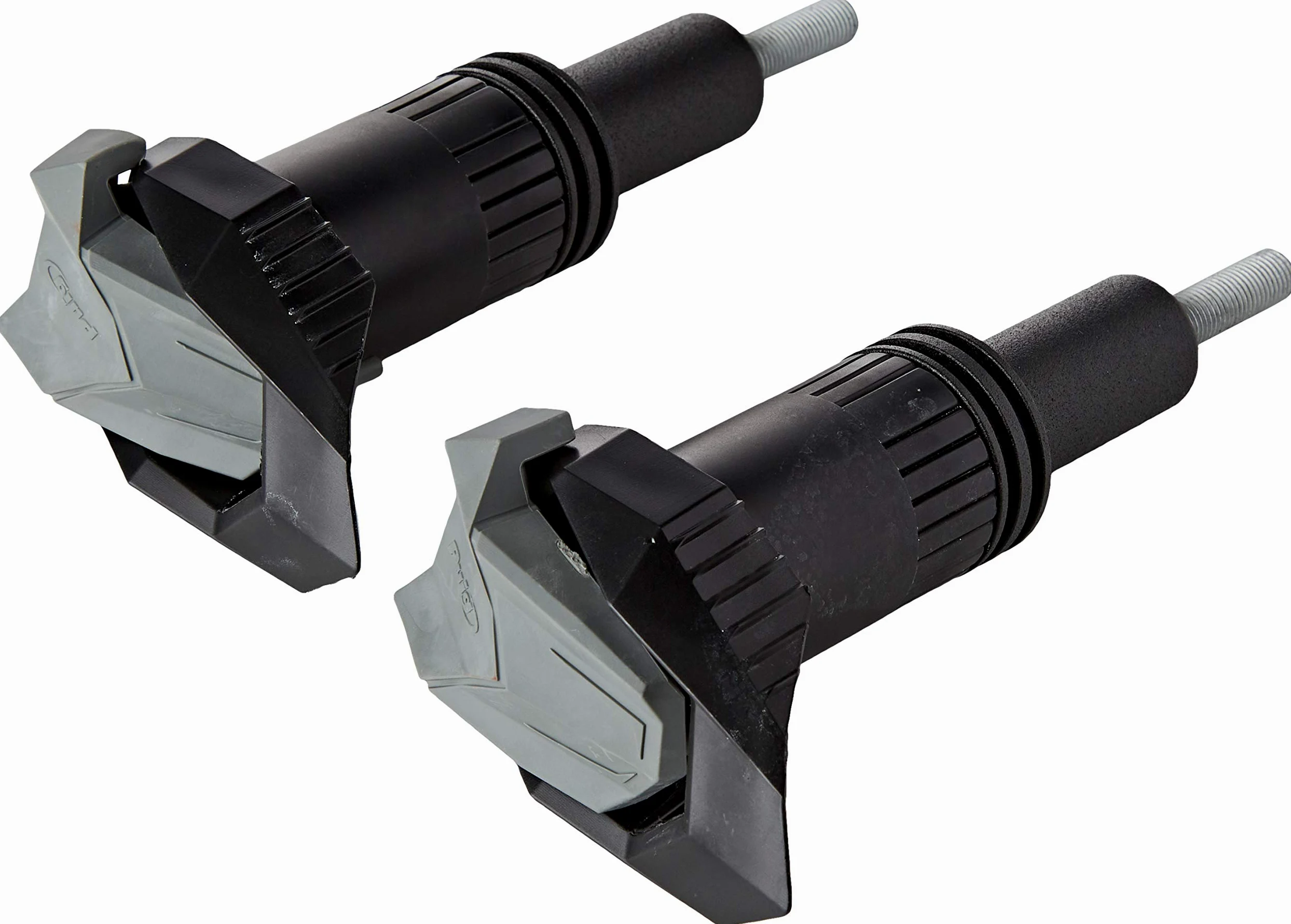 Puig 6560N Protectores de Motor R19 on topes de nylon y diseño compacto para protección integral del chasis y motor, Negro