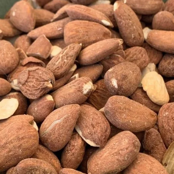 Almendra Tostada Con Piel 500gr Sin Sal Origen España Frutos Secos Naturales Sin Gluten Vegano