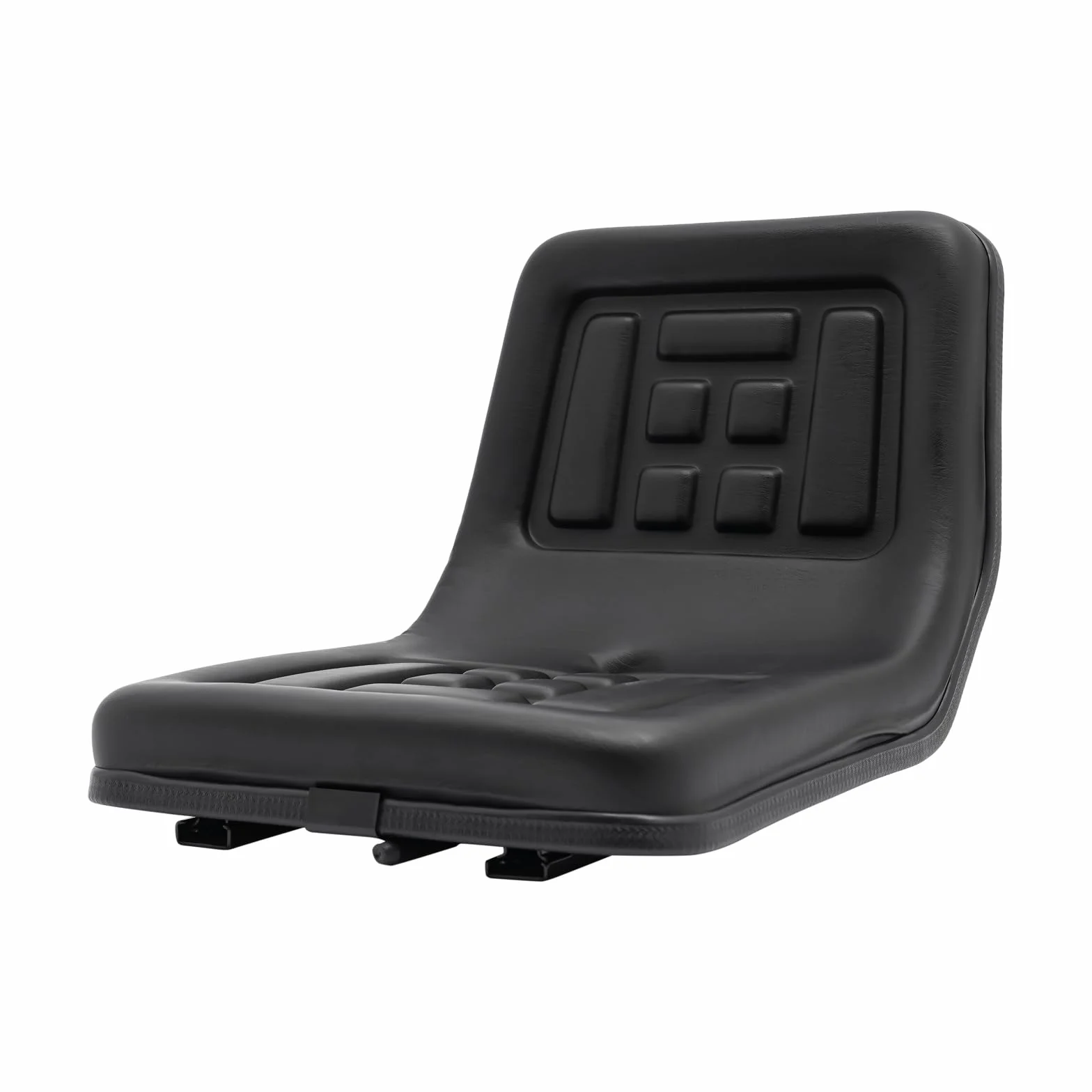 Asiento universal ajustable para carretilla elevadora tractor remolque 100 kg capacidad carga orificio drenaje