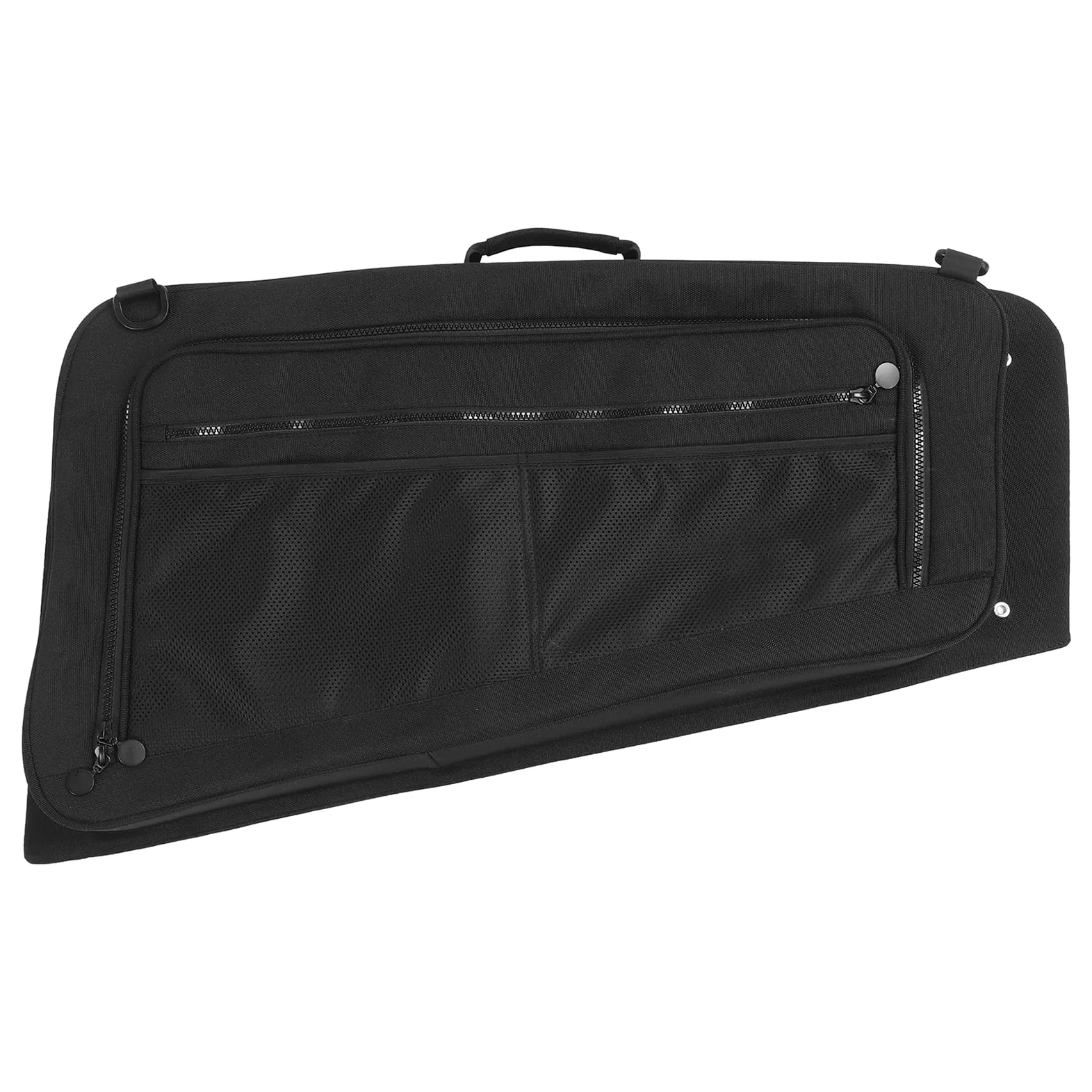 Aramox Bolsa de Almacenamiento para Ventana Trasera de Coche, Tela Oxford 1200D con Ventosas para una Fácil Instalación, Organiza Elementos Esenciales para Viajes por Carretera y Uso Diario (Ventana