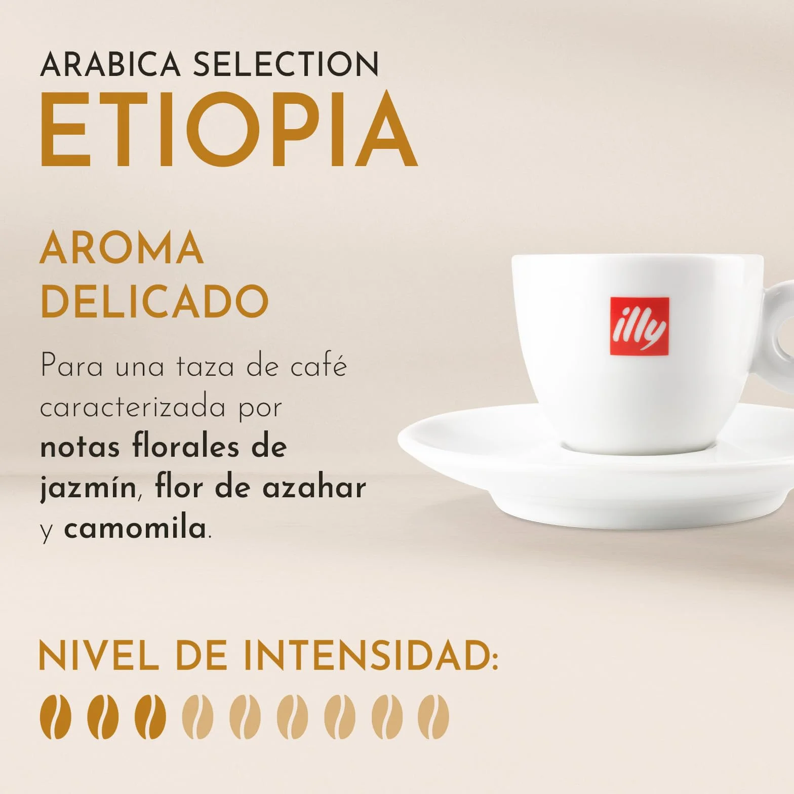 illy Café en Grano Arabica Selection Etiopía 100% Arábica 1 lata 250g