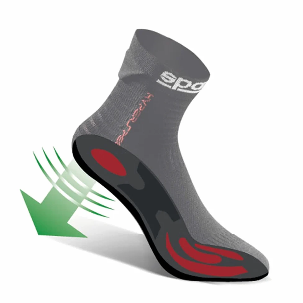 Sparco 01290NR4243 Calcetines HYPERSPEED Negro T 42-43