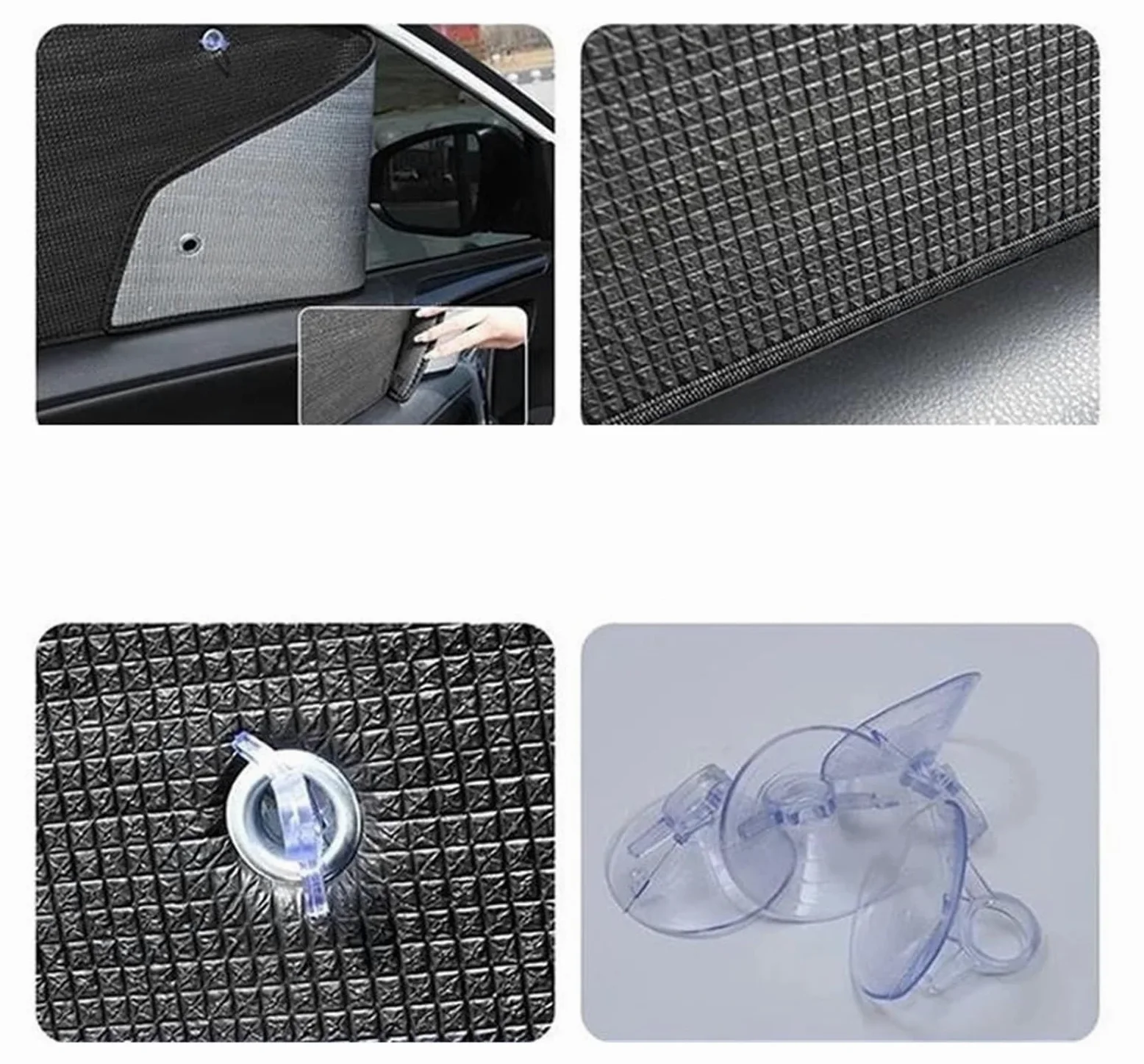 Parasol Coche Lateral Ventana Lateral Para Jeep Para Grand Para Cherokee Para WK2 2014-2021 Parasoles Coche Cubiertas Visera Parabrisas(All Sunshades)