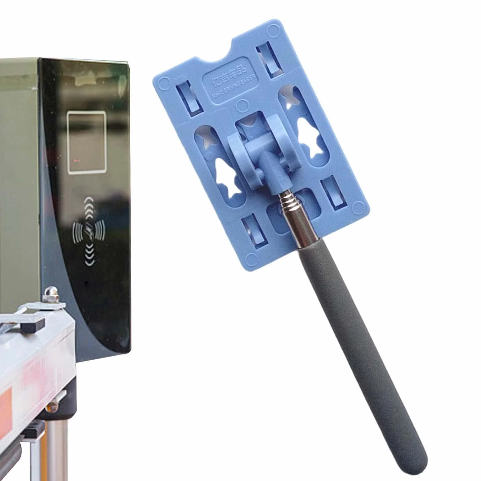 Soporte telescópico para tarjetas de barra – Soporte extensible para tarjetas de brazo para recoger tarifas de aparcamiento, herramienta de pago de estacionamiento de manos, alcanzador de tarifas de