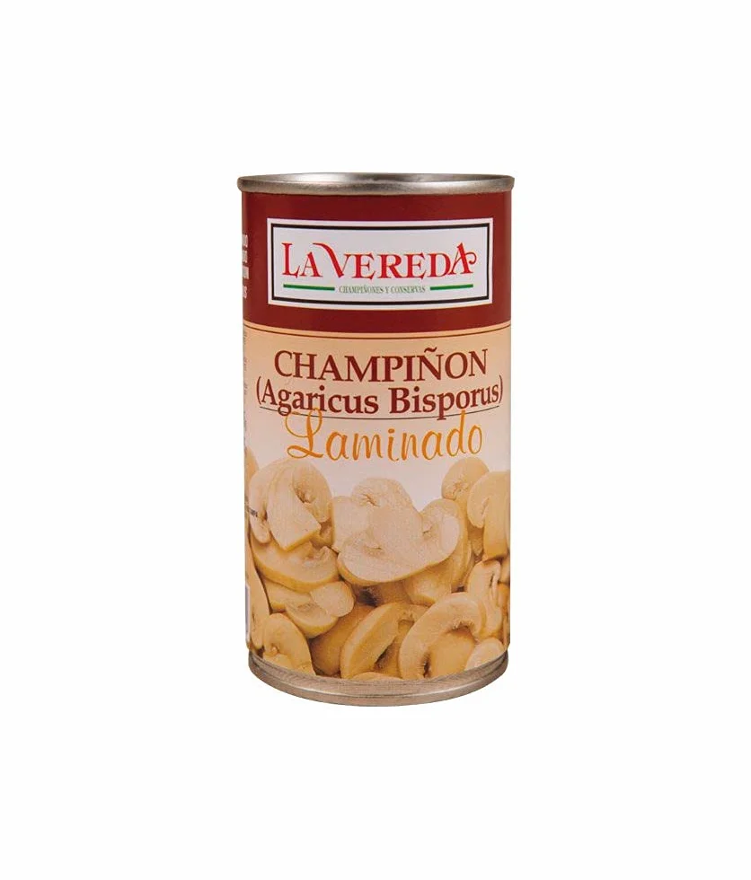 CHAMPIÑON LAMINADO LA VEREDA LATA 500 GR 12 LATAS
