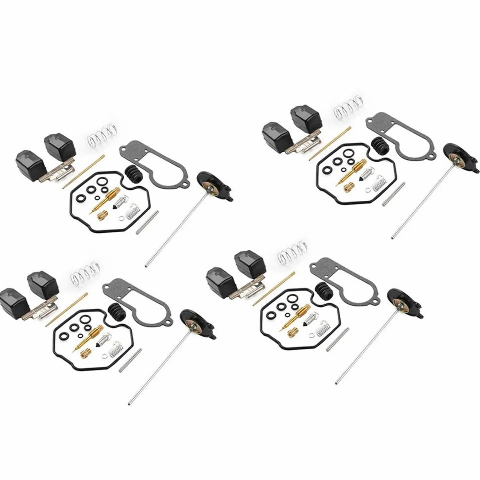 4 Juegos De Kit Flotador Reparación Junta Carburador Motocicleta Para Honda CB750A CB750 Para Hondamatic 1976-1978