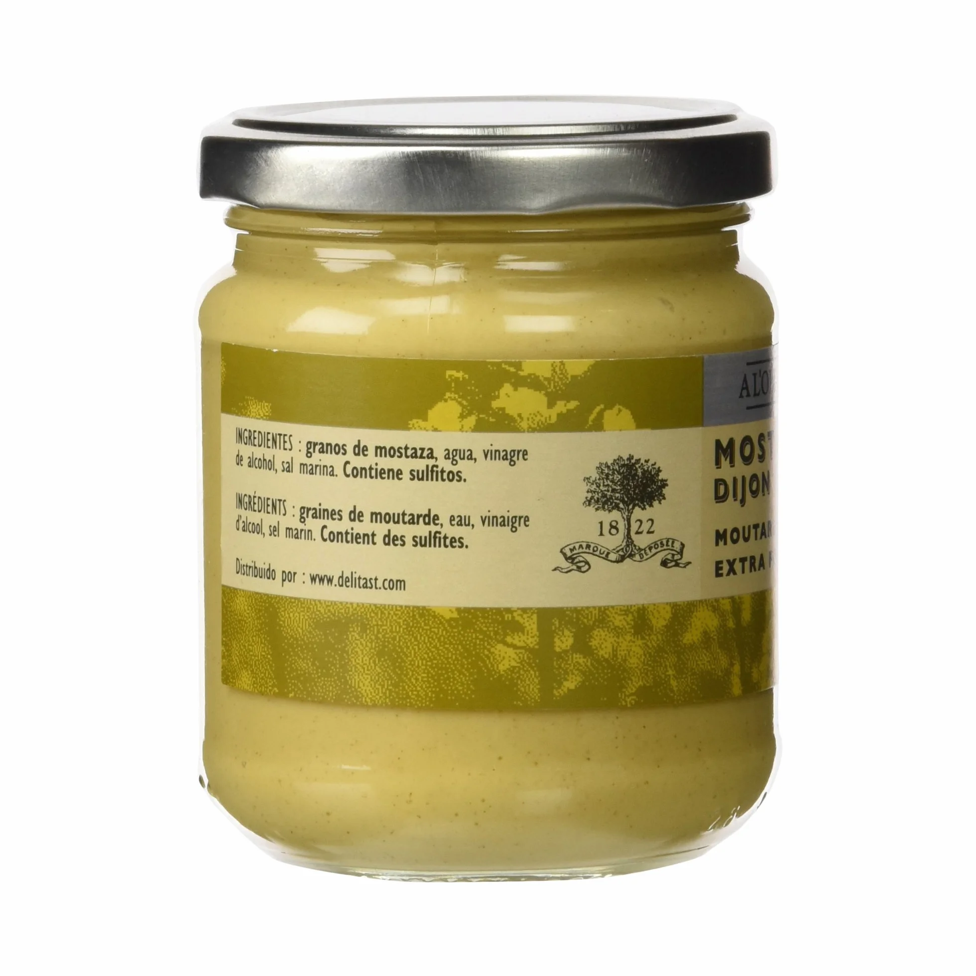 A L'Olivier Mostaza de Dijon Extra Fuerte 200 g