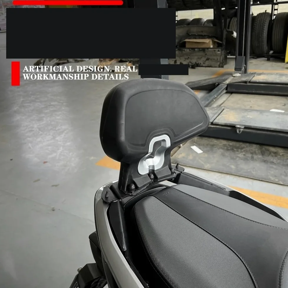 Soporte trasero Cojín Negro Para Respaldo Trasero De | Cojín Negro Para Respaldo Trasero De Motocicleta, Cojín Para NSS350 2021 2022