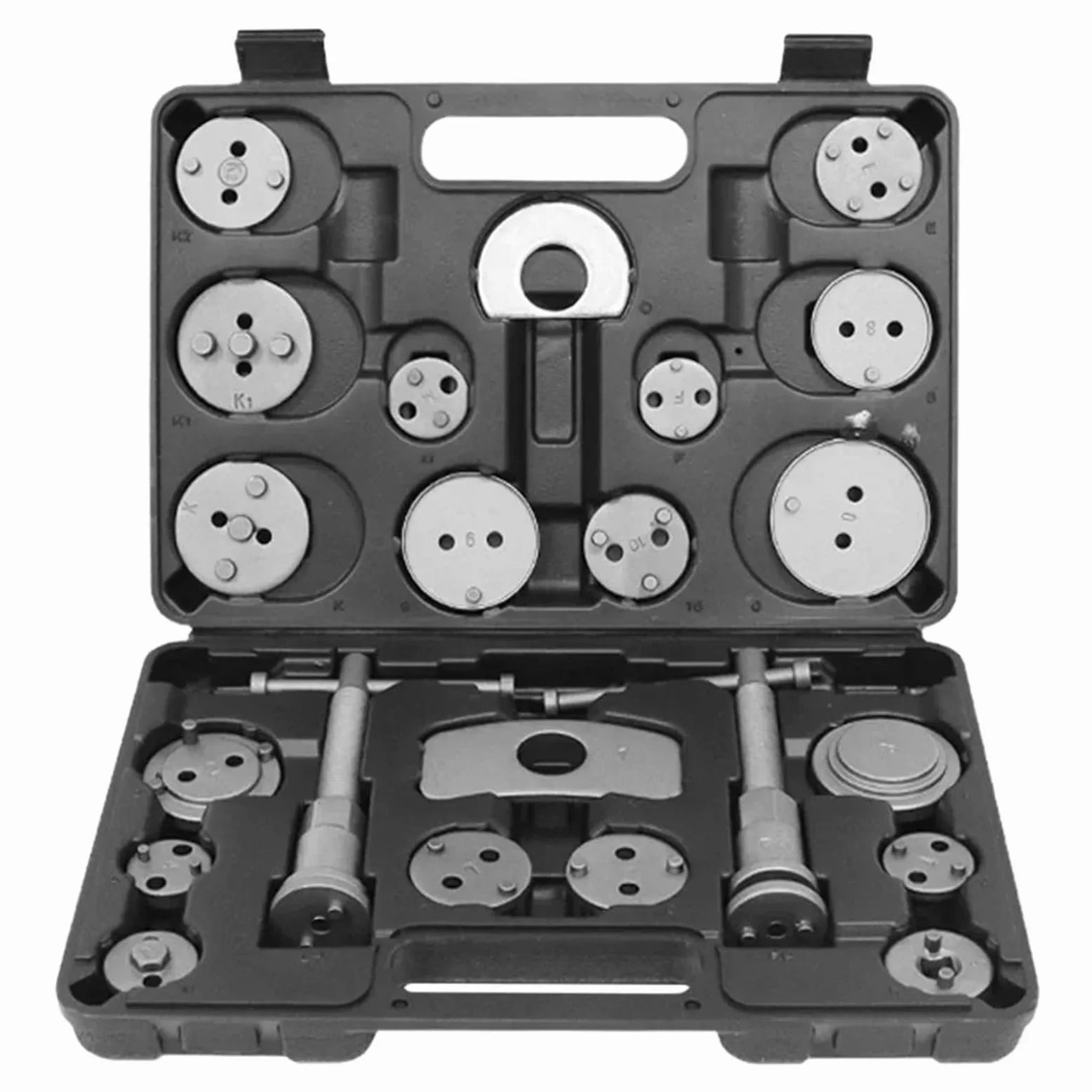 Ajustador freno de tambor 22 Piezas De Herramientas De Retorno De Subbomba De Freno, Pistón Superior Y Trasero, Desmontaje Y Reemplazo De Pastillas De Freno piston calibre freno