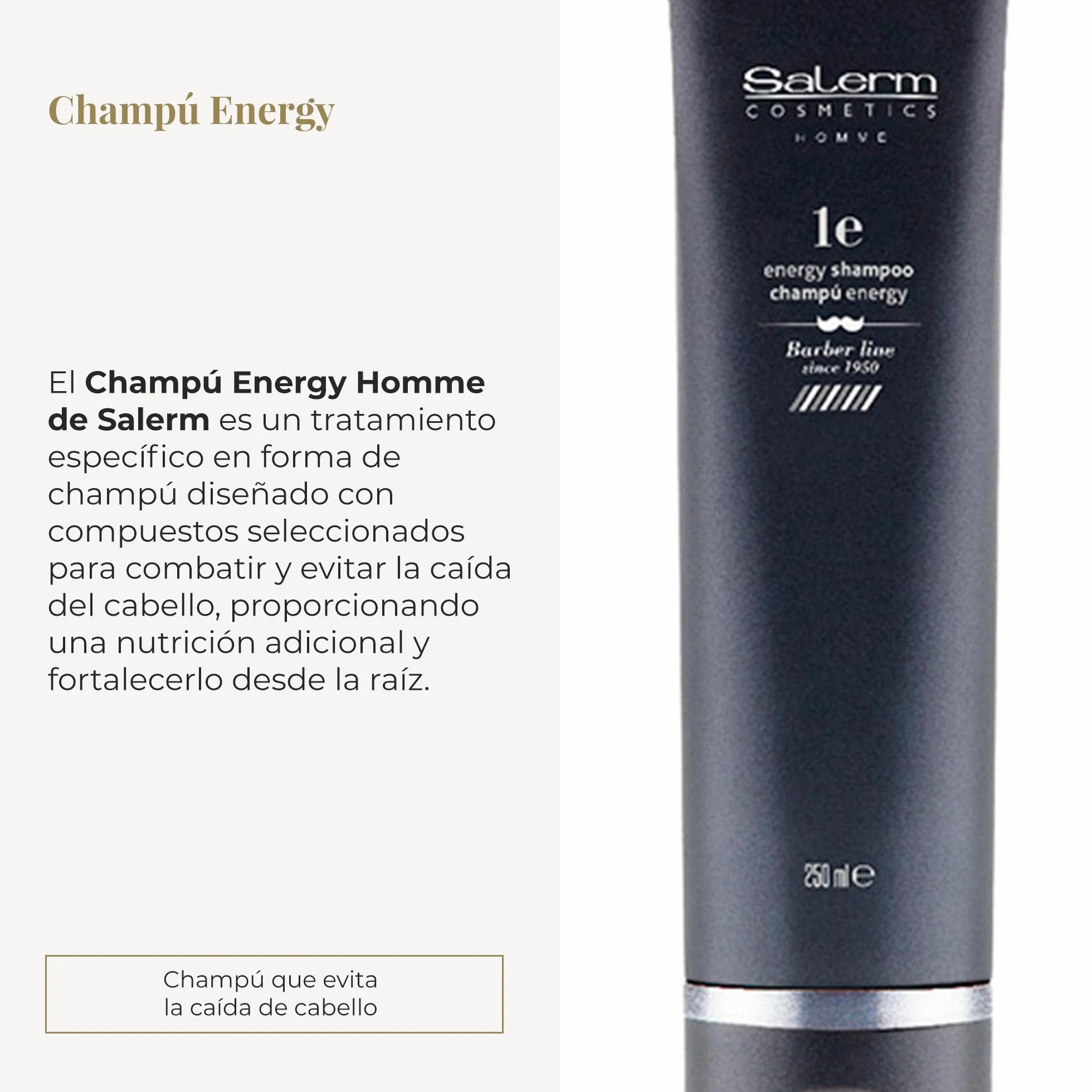 SALERM Champú Anticaída Hombre 250 ml