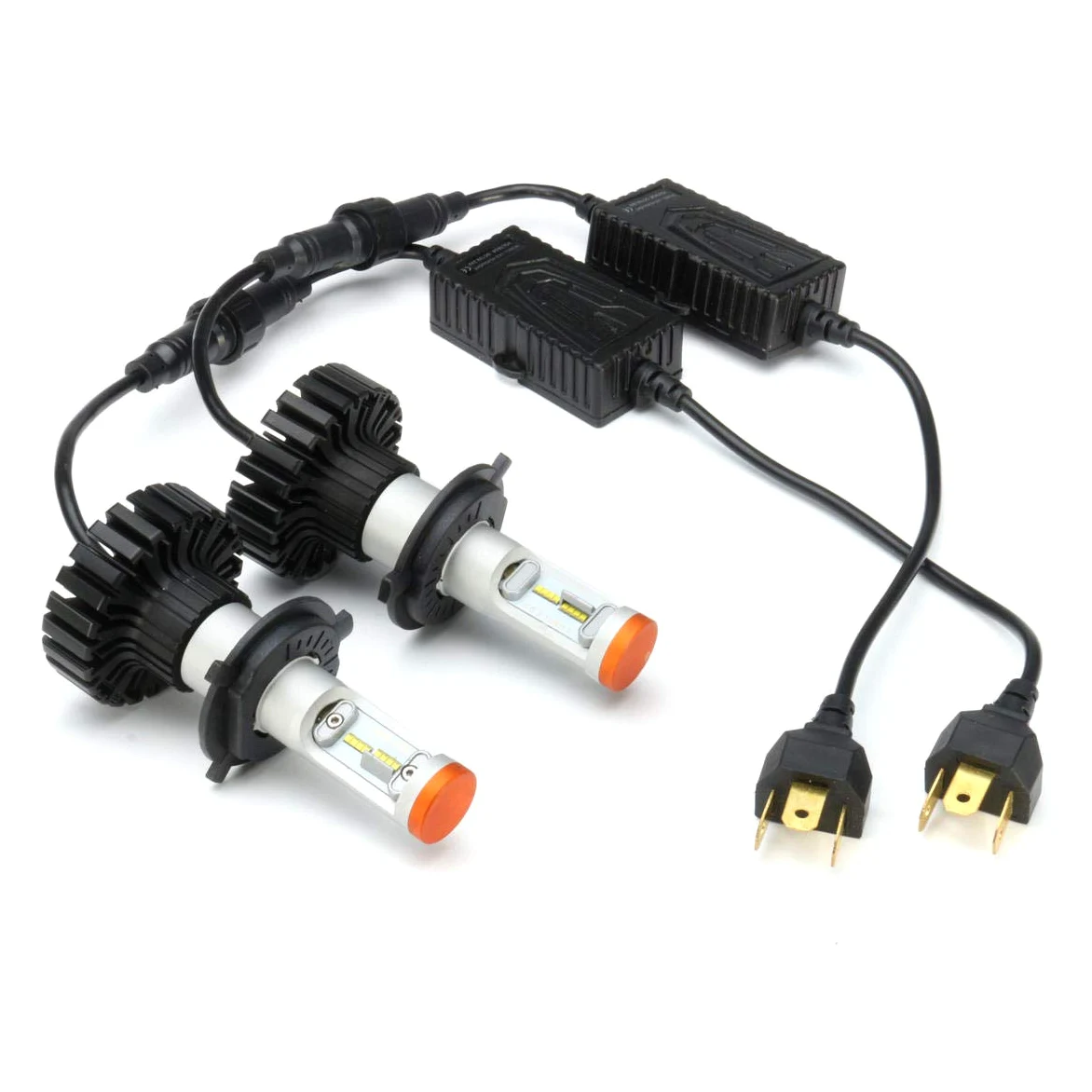 2Pcs H7/9005/9006/H10 6500K Led Faros Faros Bulbo Conversión Kit - H7