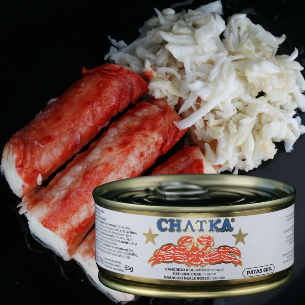 Conserva de cangrejo Real rojo 60% patas 90g tradicion