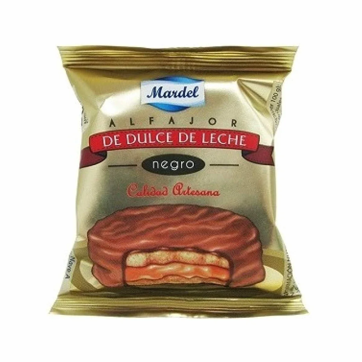 Mardel Alfajores Chocolate Negro 24 Unidades