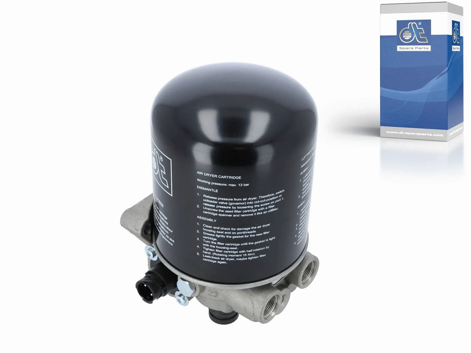 DT Spare Parts 2.44253 Secador de aire sistema de aire comprimido