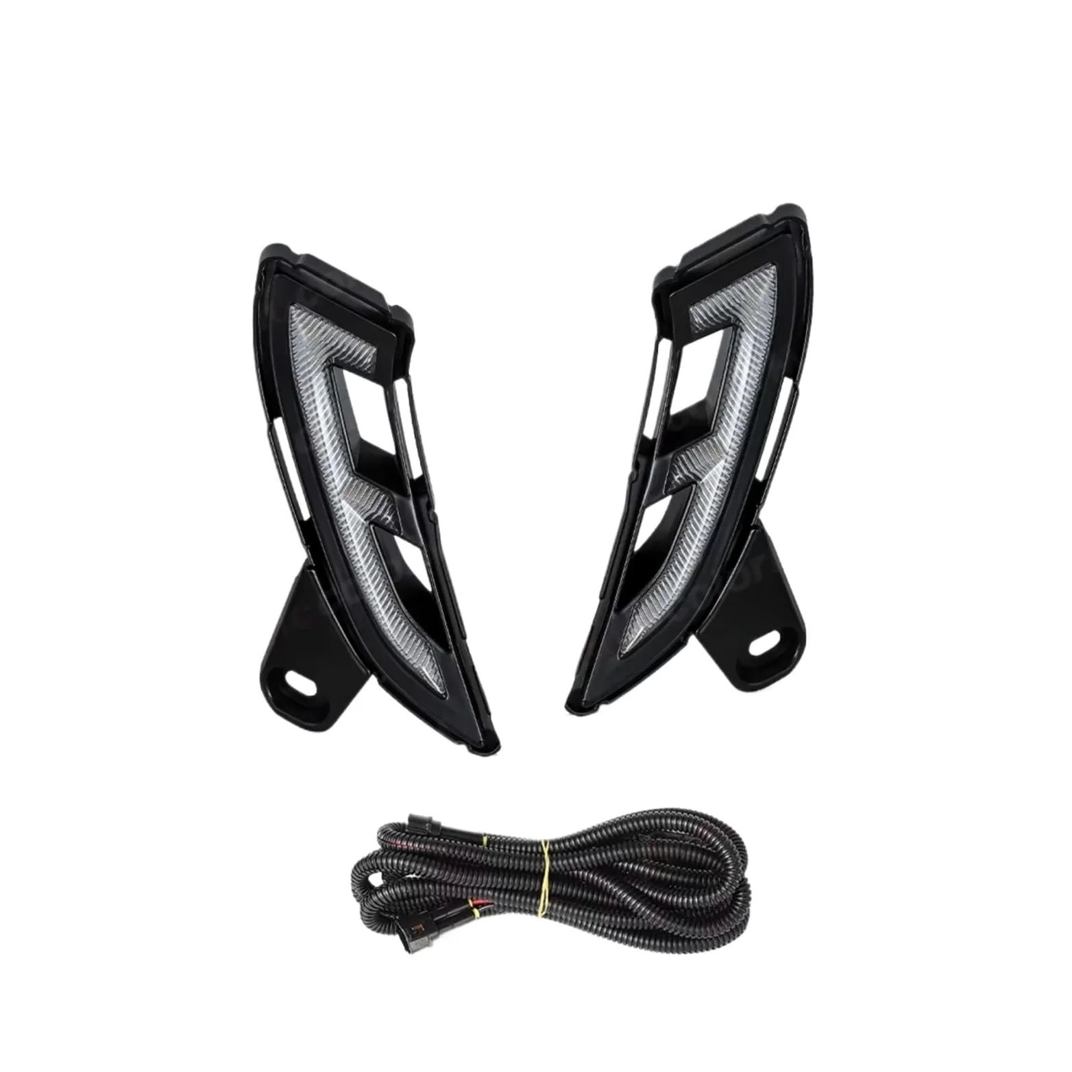 Luces Antiniebla Delanteras Para Toyota Para Tierra Para Cruiser Para Prado 250 LC250 Luzes Diurnas Funcionamiento Lámparas Señal Girar Luces Diurnas Led DRL