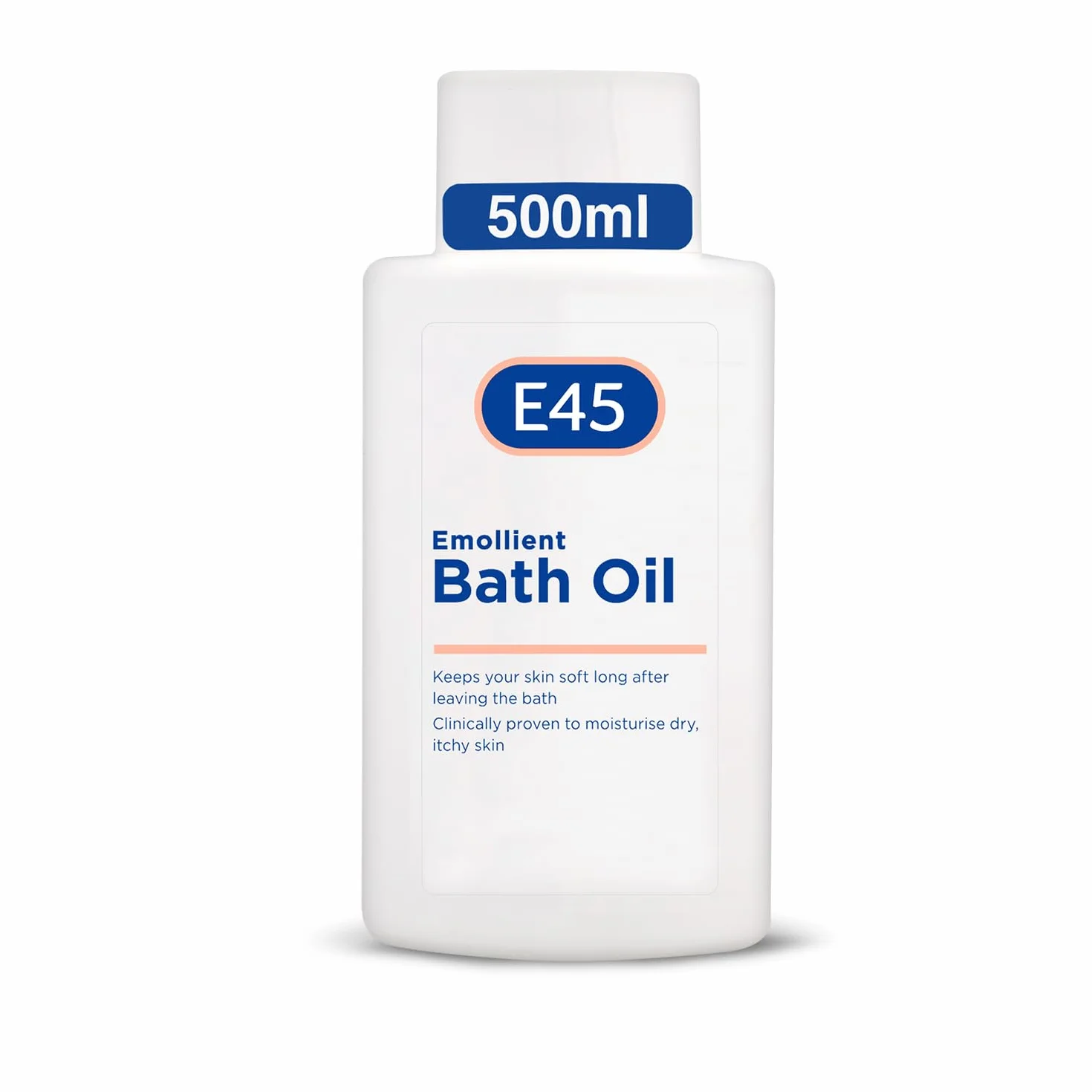Aceite de Baño Hidratante E45 500ml - Emoliente para Piel Seca