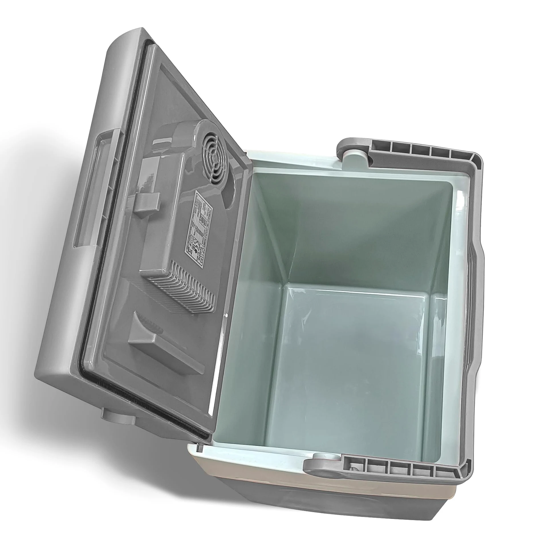 briebe Nevera Portátil Eléctrica de Viaje para Coche, Camping, 12V / 220V, Capacidad 28 litros, Refrigera, Mantiene el Calor, Modo Bajo Consumo